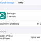 You may have backups from devices you no longer own.